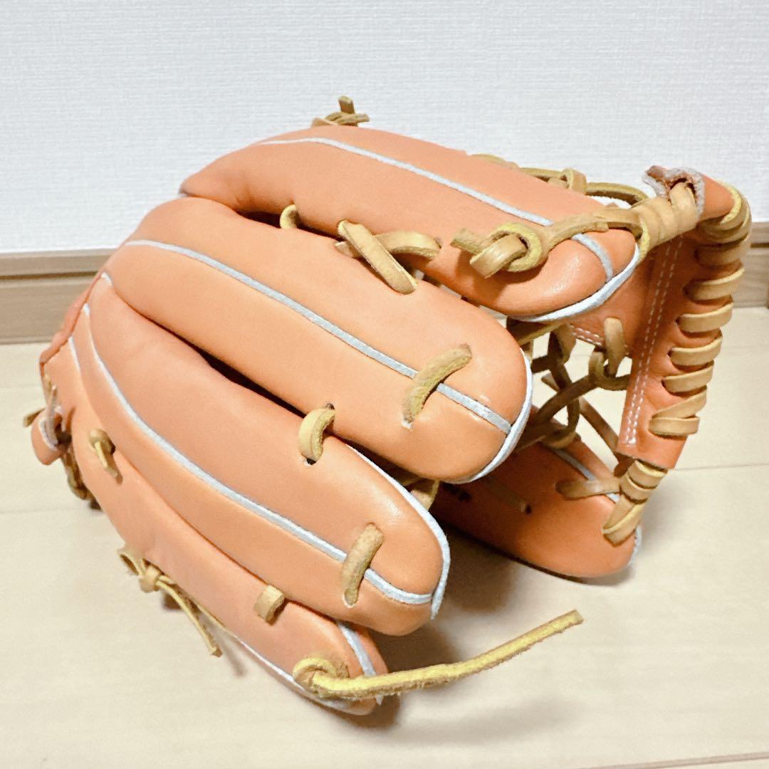 極美品 Wilson ウィルソン D-MAX 一般軟式 左利き用 外野 グローブ