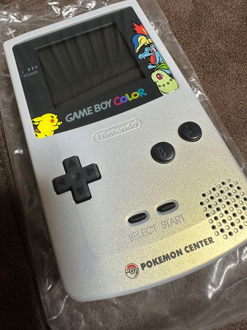 ゲームボーイカラー ポケモンセンター限定 ポケットモンスター金銀記念バージョン