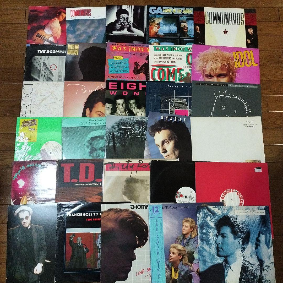 洋楽・ROCK・ELECTRO ・NEW WAVE 12インチ 100枚