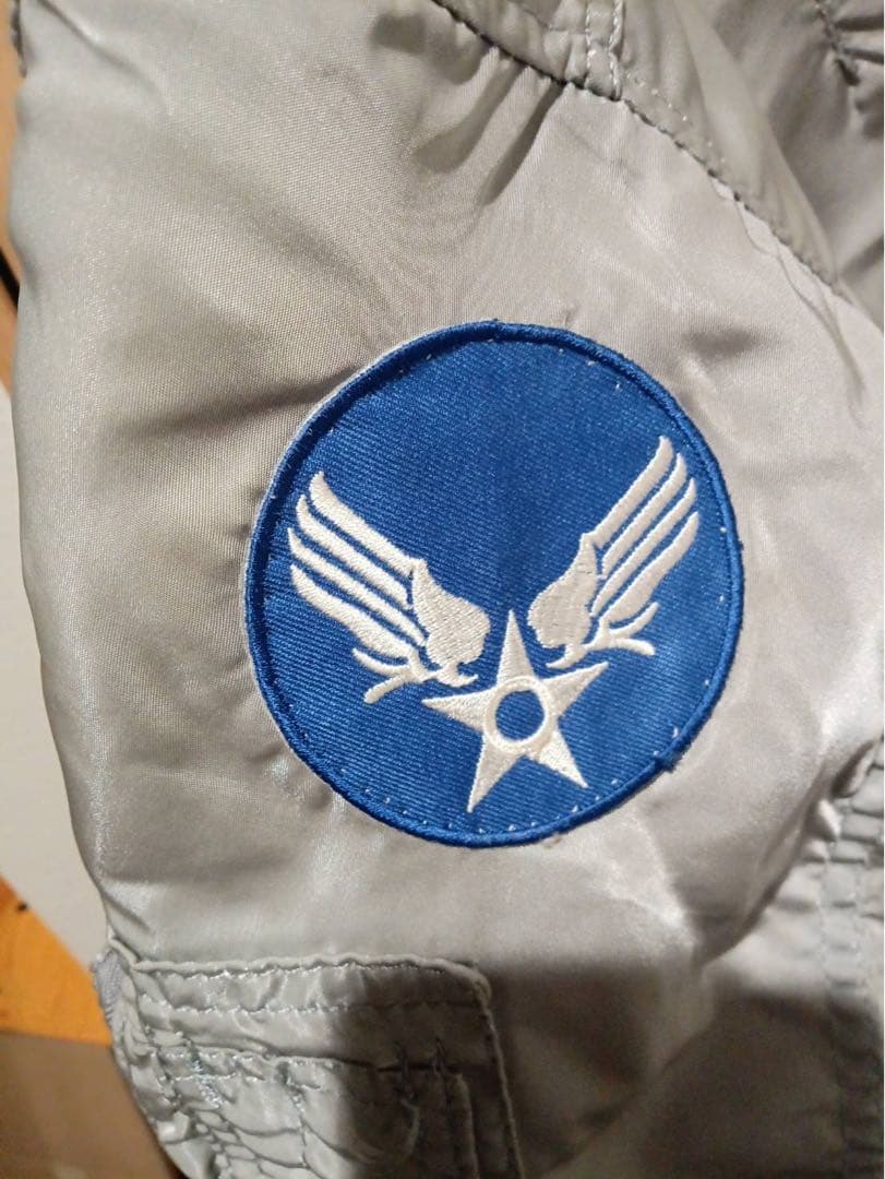 U.S. ARMY MA-1 フライトジャケット グレー