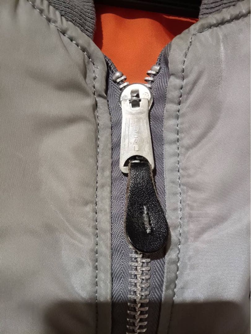 U.S. ARMY MA-1 フライトジャケット グレー