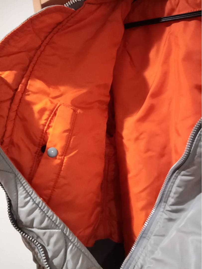 U.S. ARMY MA-1 フライトジャケット グレー