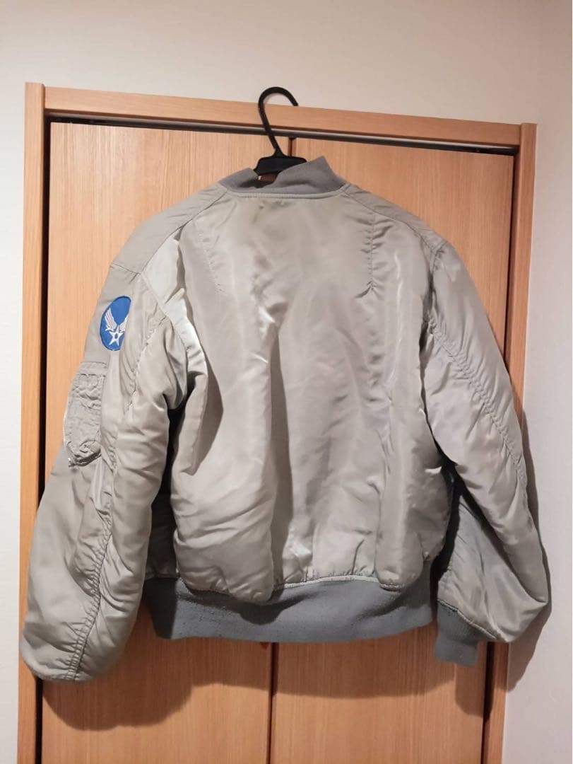 U.S. ARMY MA-1 フライトジャケット グレー