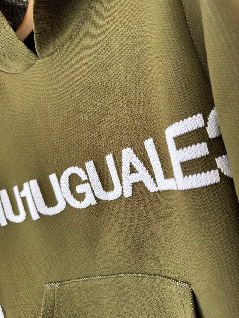 1PIU1UGUALE3 ゴルフ パーカーニット III