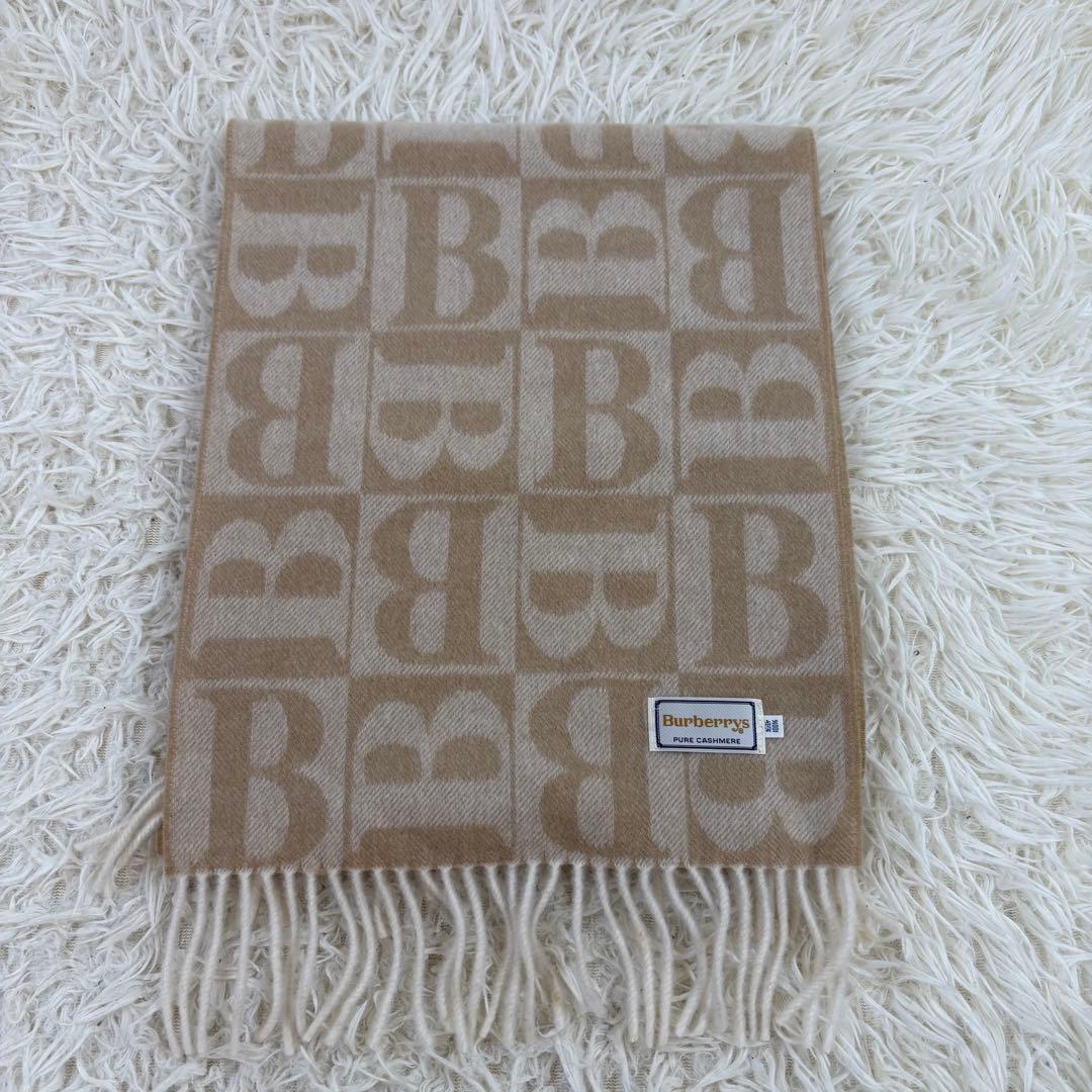 Burberrys バーバリーズ　マフラー　カシミヤ100% モノグラム