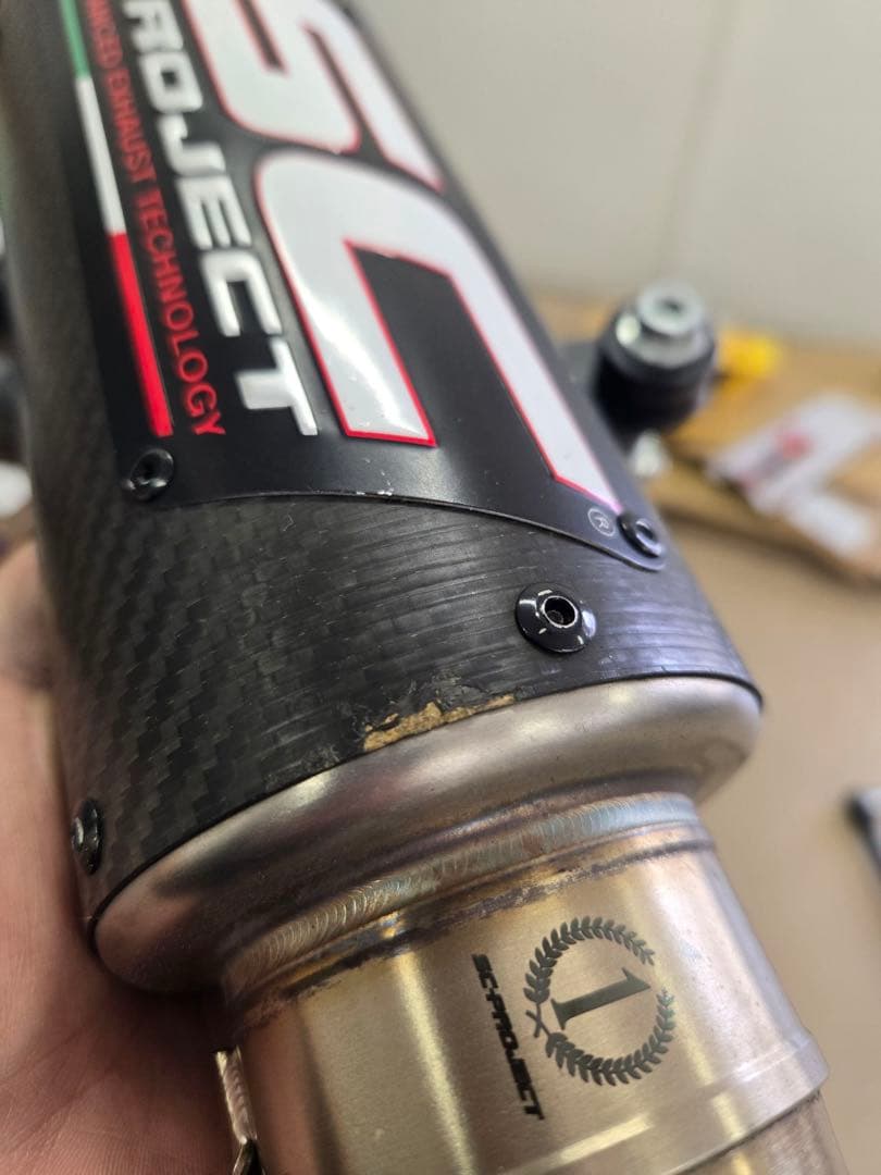 SC PROJECT カーボンファイバー マフラー