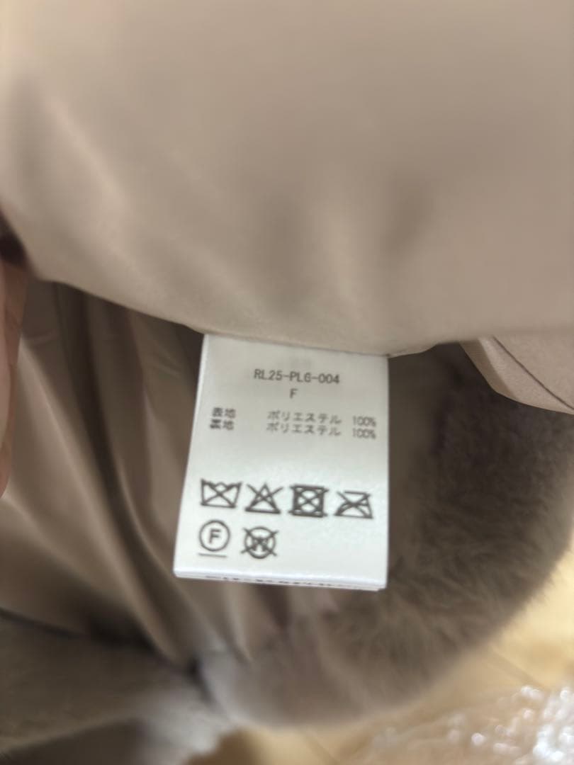 【新品タグ付】regleam ショートファージャケット