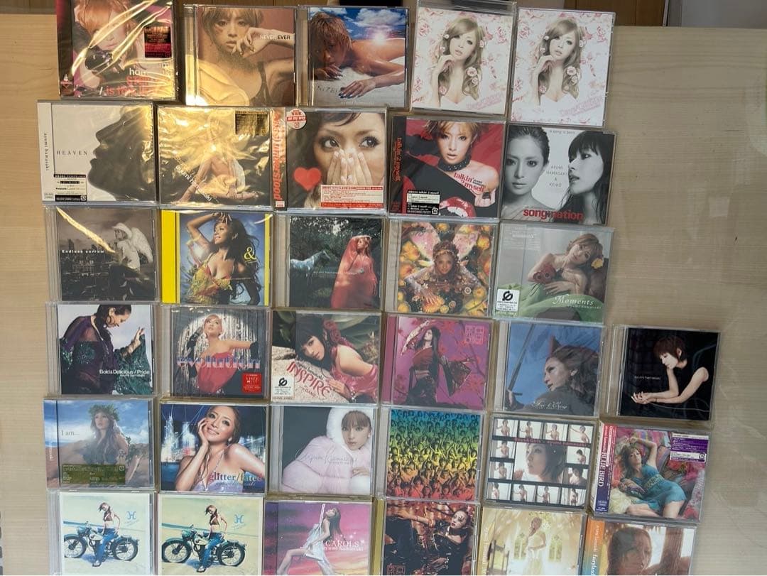 浜崎あゆみ CD DVD シングル アルバム まとめ売り 47点