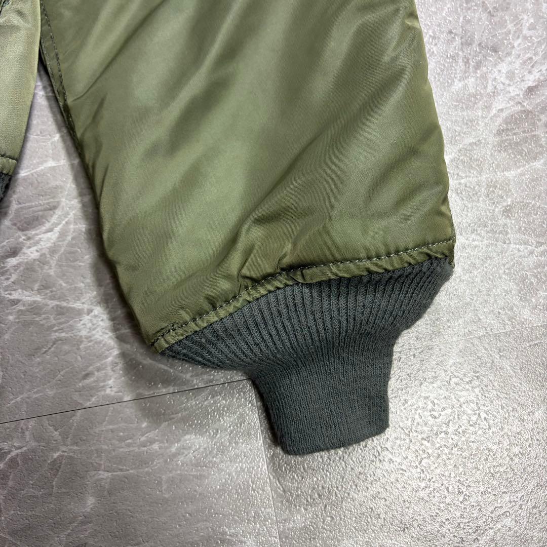 ALPHA USA製　MA-1 フライトジャケット　短丈　y2k