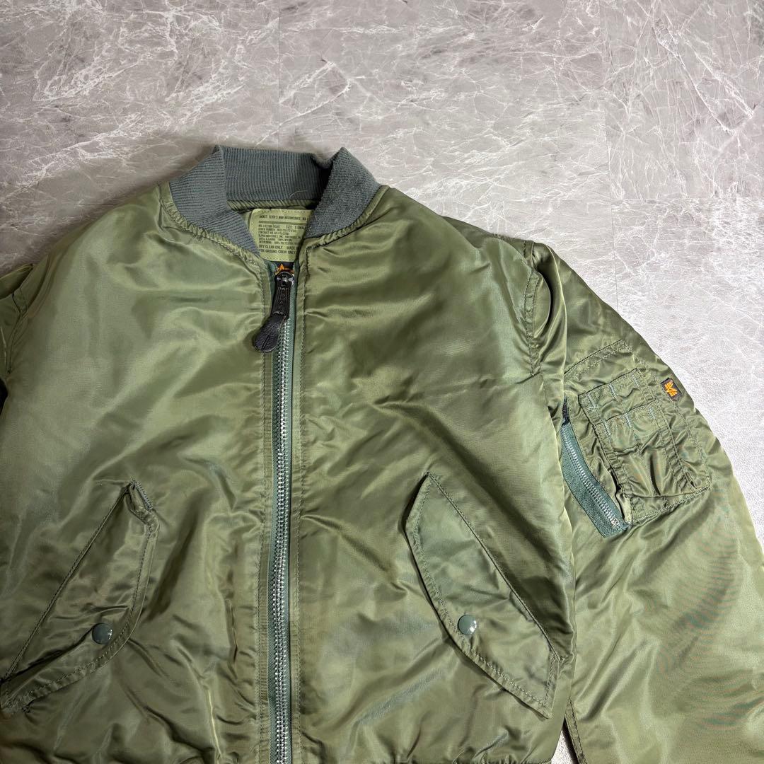 ALPHA USA製　MA-1 フライトジャケット　短丈　y2k