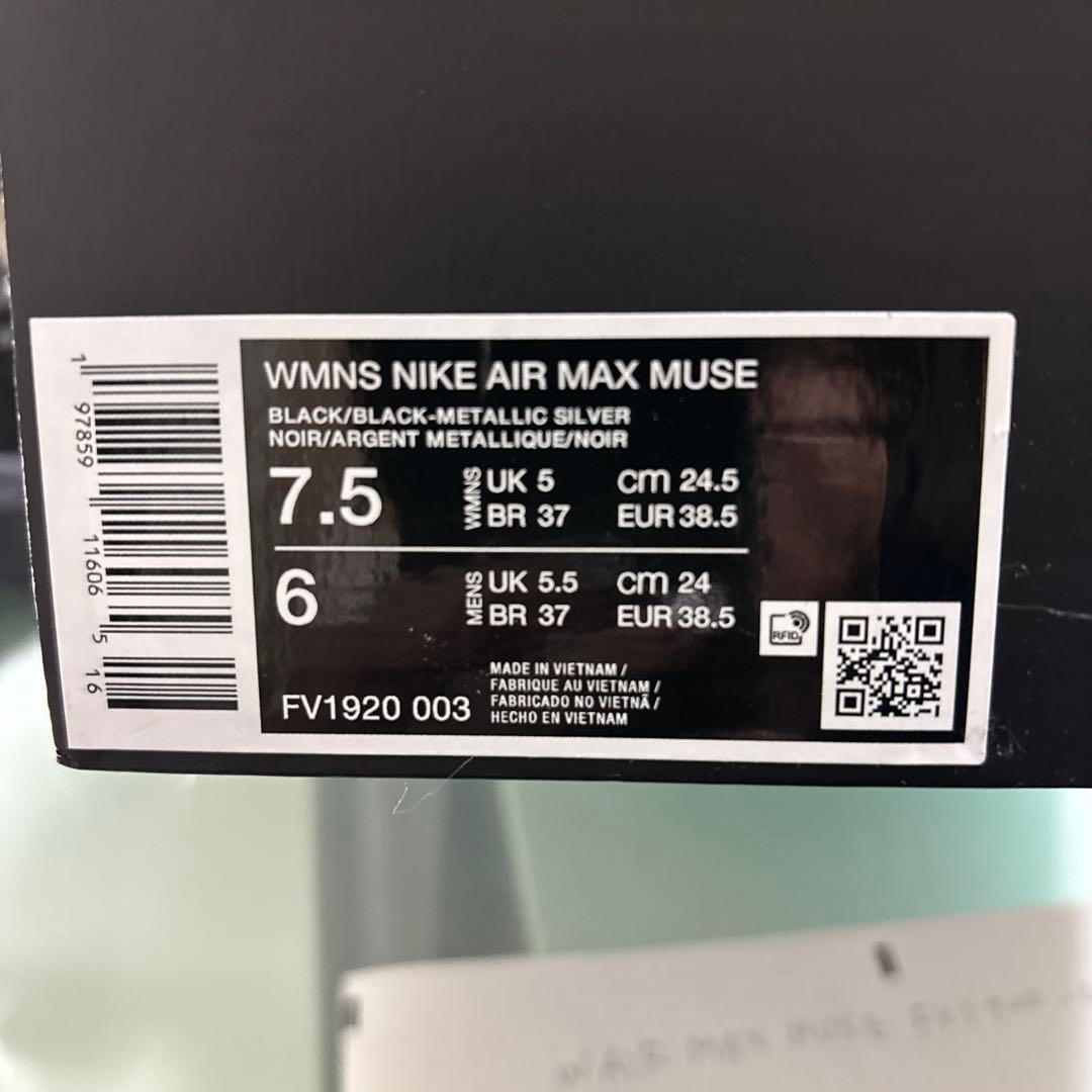 Nike w AIR MAX MUSE FVI 920-003ブラック
