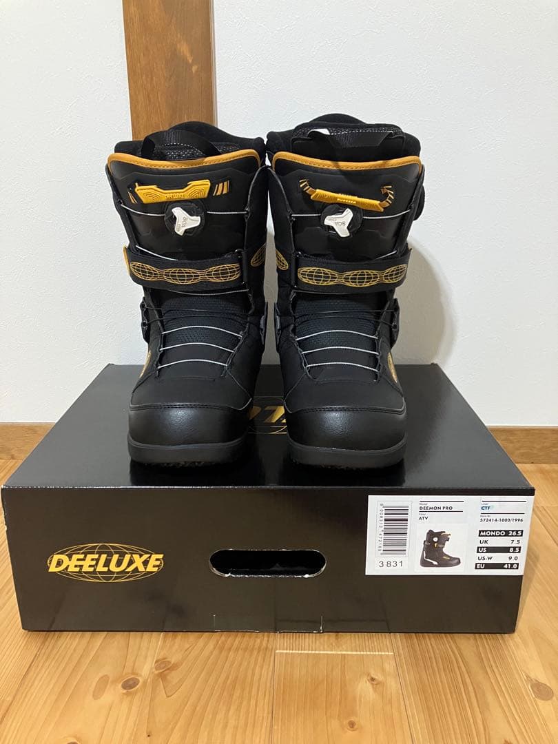 スノーボード DEELUXE DEEMON PRO ctf 24-25 26.5cm