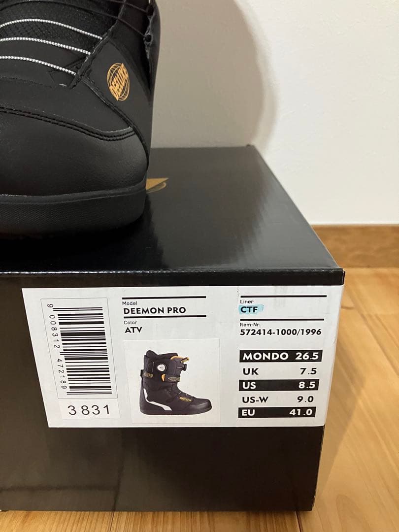 スノーボード DEELUXE DEEMON PRO ctf 24-25 26.5cm