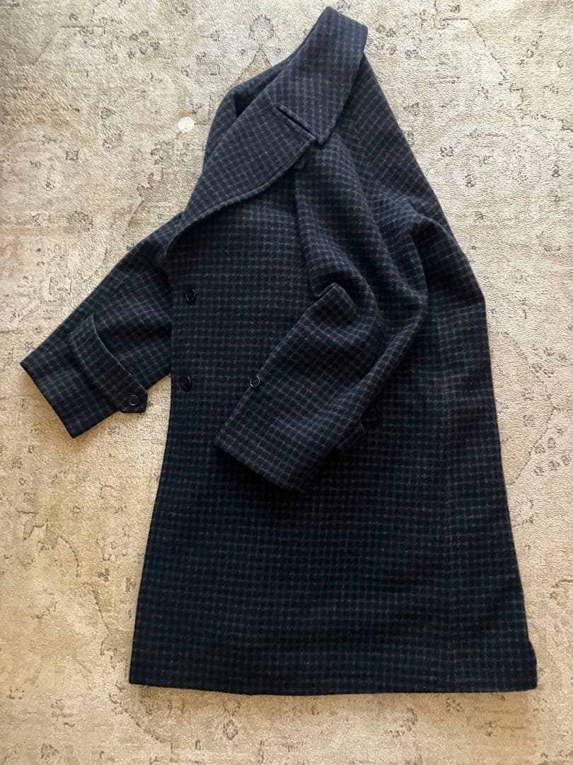 marka マーカ　トレンチコート　フォークランドウールツイード　サイズ1