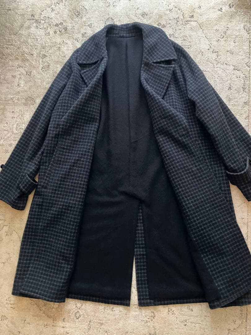 marka マーカ　トレンチコート　フォークランドウールツイード　サイズ1