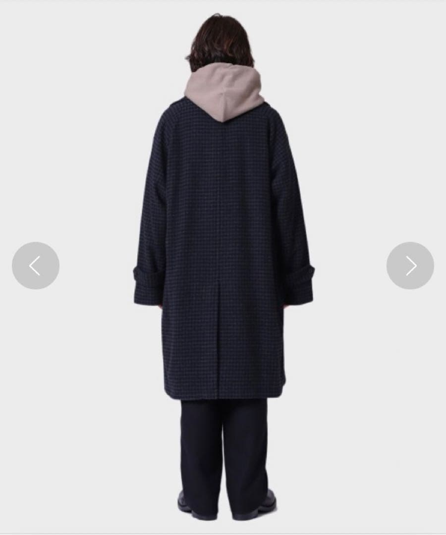 marka マーカ　トレンチコート　フォークランドウールツイード　サイズ1