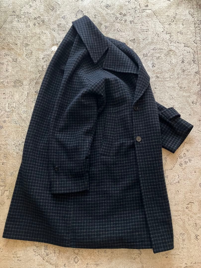 marka マーカ　トレンチコート　フォークランドウールツイード　サイズ1