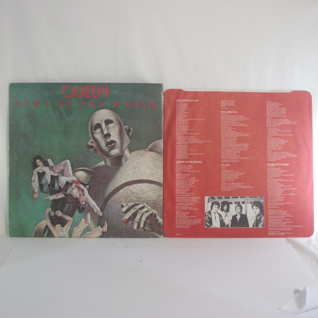 英LP Queen News of the World UKオリジナル セカンド