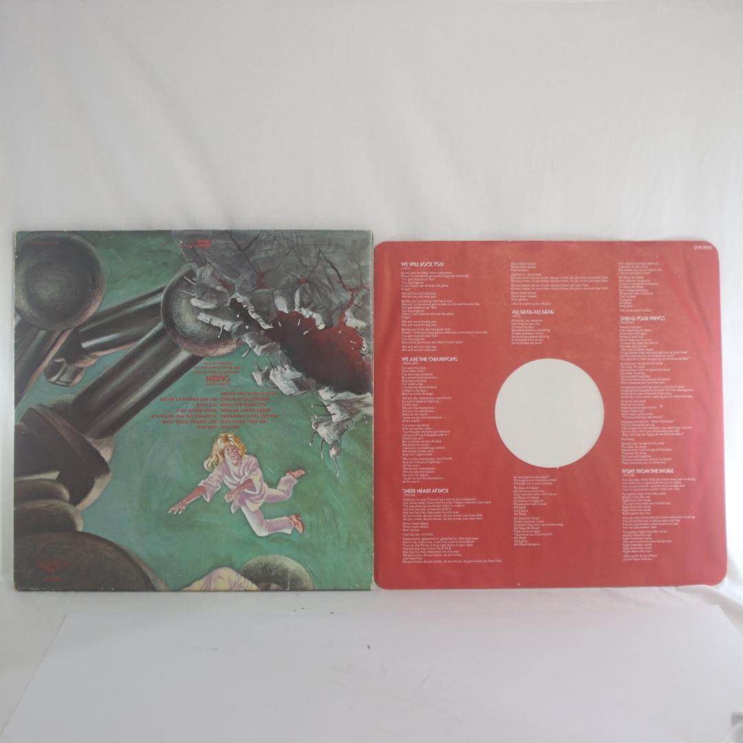 英LP Queen News of the World UKオリジナル セカンド