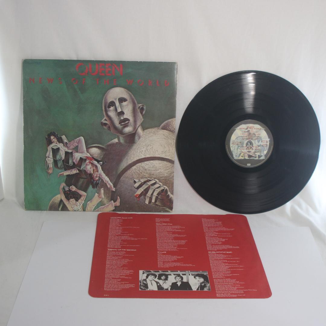 英LP Queen News of the World UKオリジナル セカンド