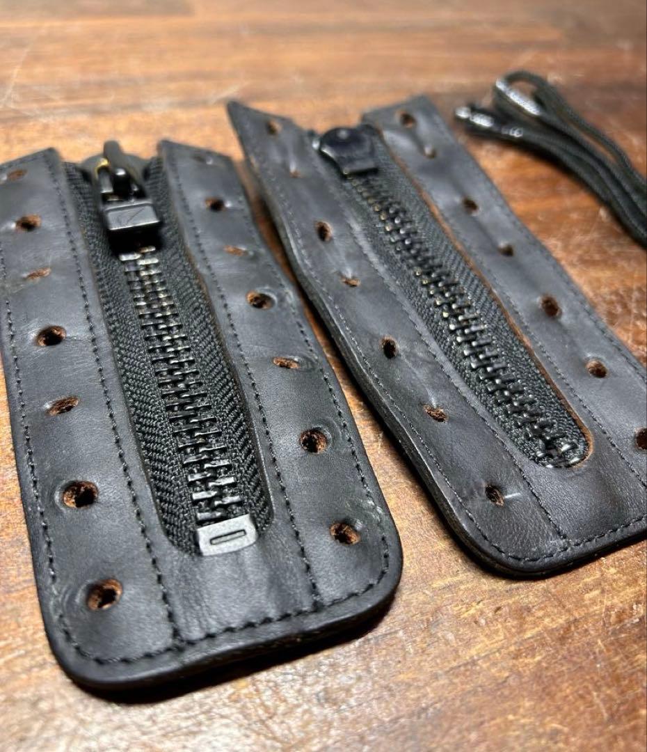 ナ*読様 REDWING レッドウィング　純正 茶芯　ZIPPER UNIT ジ