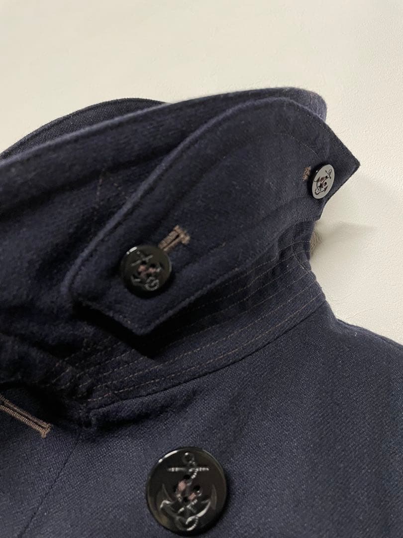 ★RRLダブルアールエル★ピーコート★インディゴネイビー★ミリタリー★ジャケット
