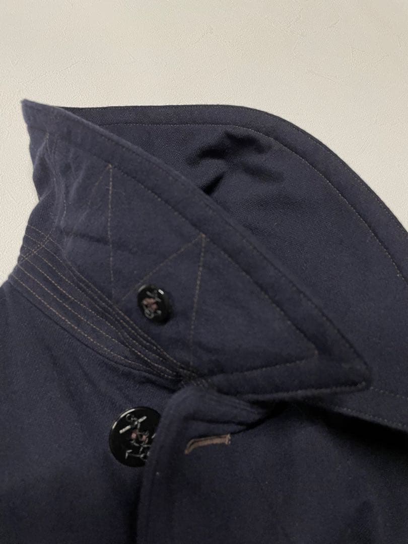 ★RRLダブルアールエル★ピーコート★インディゴネイビー★ミリタリー★ジャケット