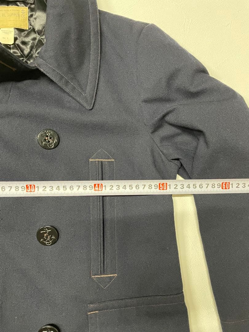 ★RRLダブルアールエル★ピーコート★インディゴネイビー★ミリタリー★ジャケット