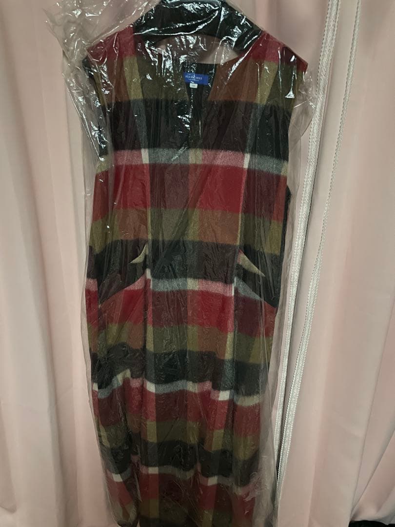 BLUE LABEL CRESTBRIDGE チェックブライトジャンパードレス