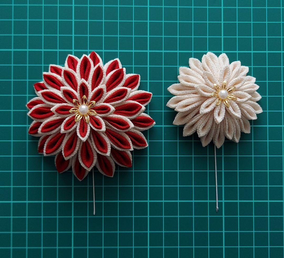 つまみ細工髪飾り 髪飾り 和装髪飾り 成人式 結婚式 卒業式 七五三