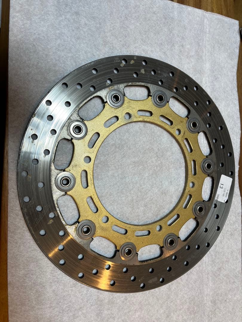 vmax1200 ブレーキディスク　前後セット