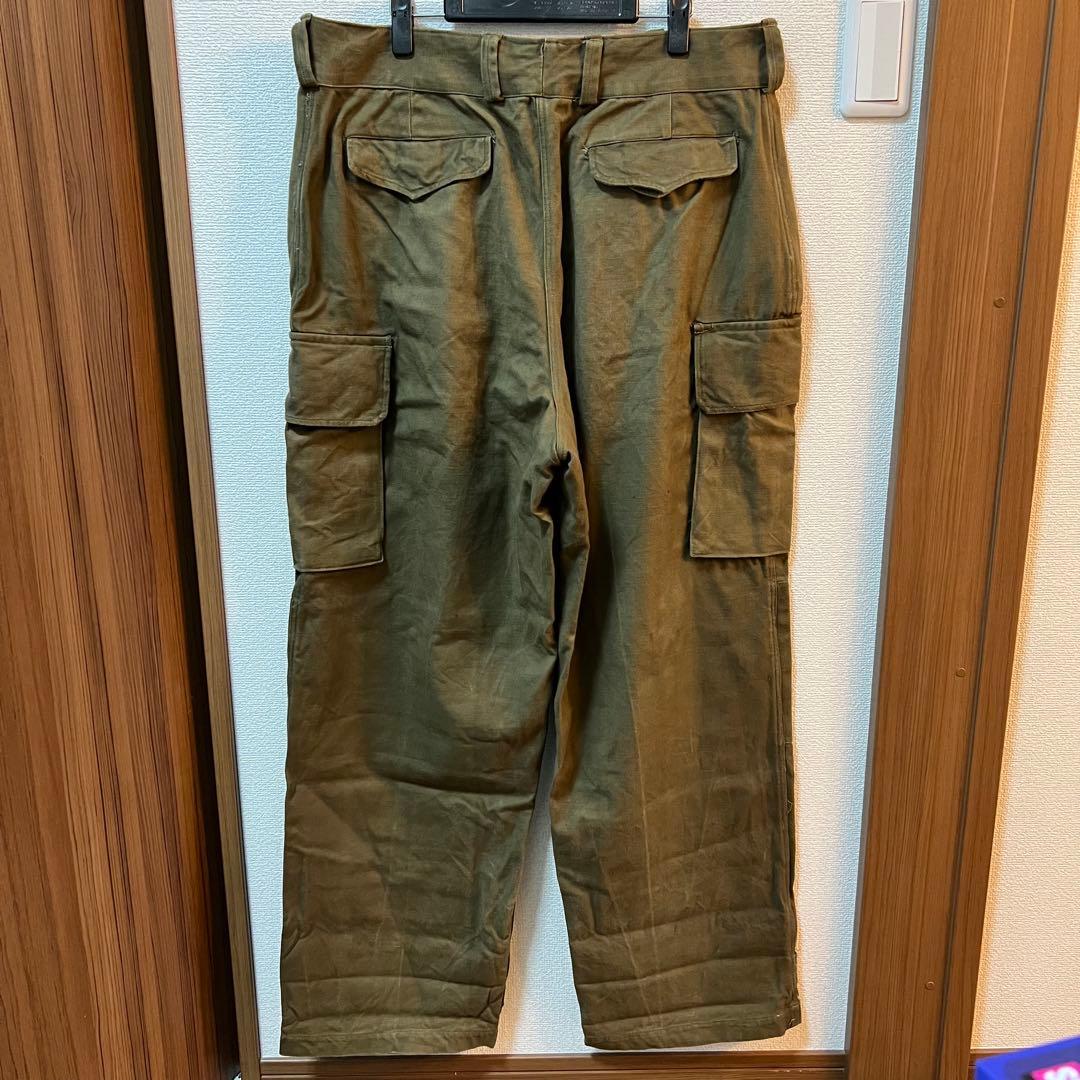 50s French military M47カーゴパンツ
