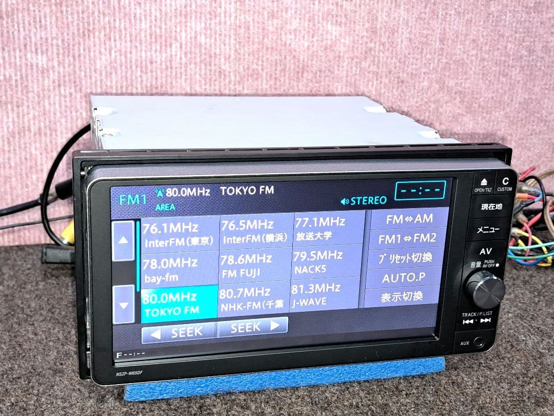 タッチ新品!★ダイハツ純正 NSZP-W65DF BT対応・地デジTV★動作良好