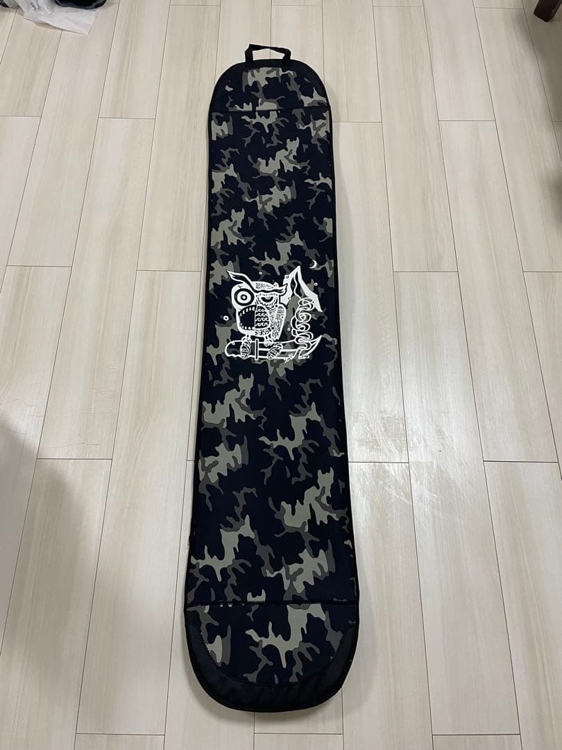 スノーボード 011アースティックdouble fry 150 ボードケース付き