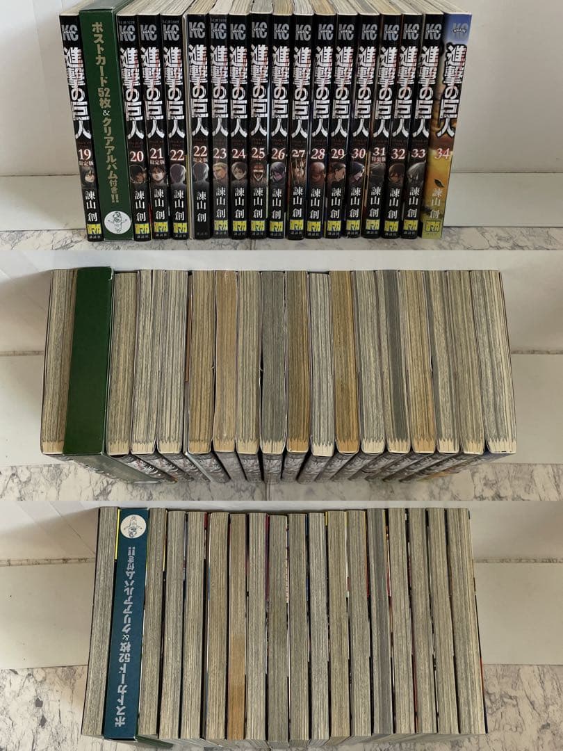 ⭐️全巻初版⭐️進撃の巨人【69冊】全巻セット＋関連書籍　DVD付限定版