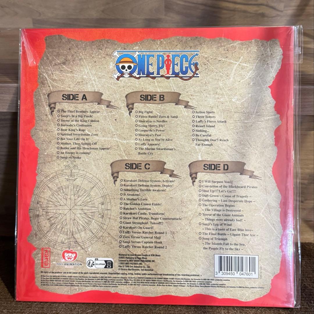 ワンピース 劇場版 ベストセレクション 限定カラー 輸入盤 2LP