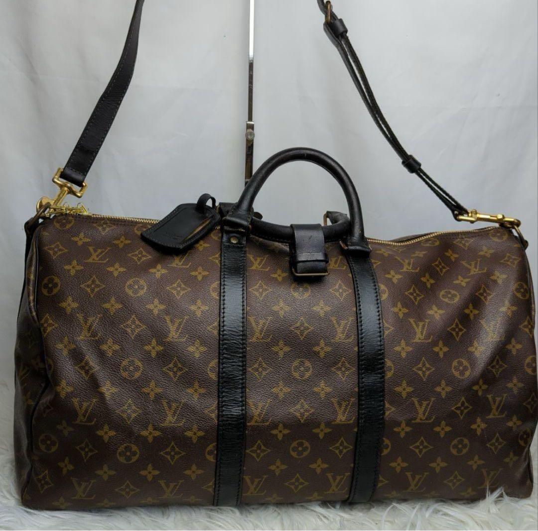 極美品 ルイヴィトン キーポル50 2way PVC モノグラム ボストンバッグ