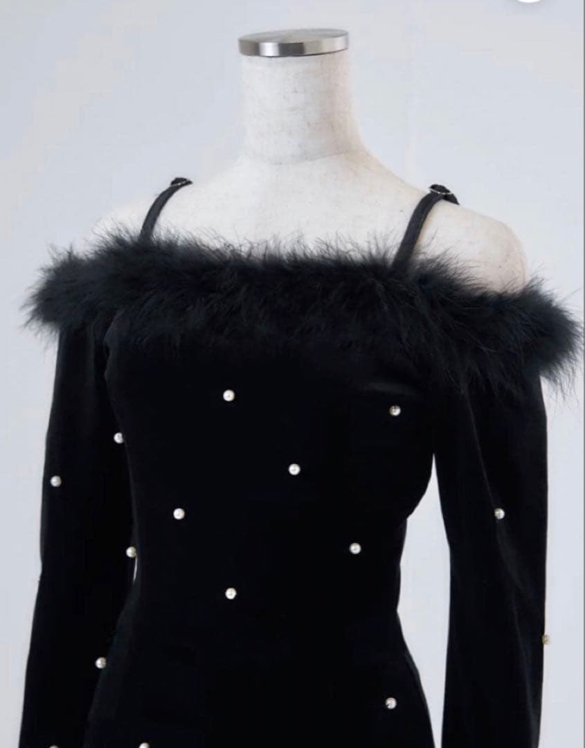 ベリアミミ BELEARMIMI デザインパールベロアコンビネゾン Sサイズ