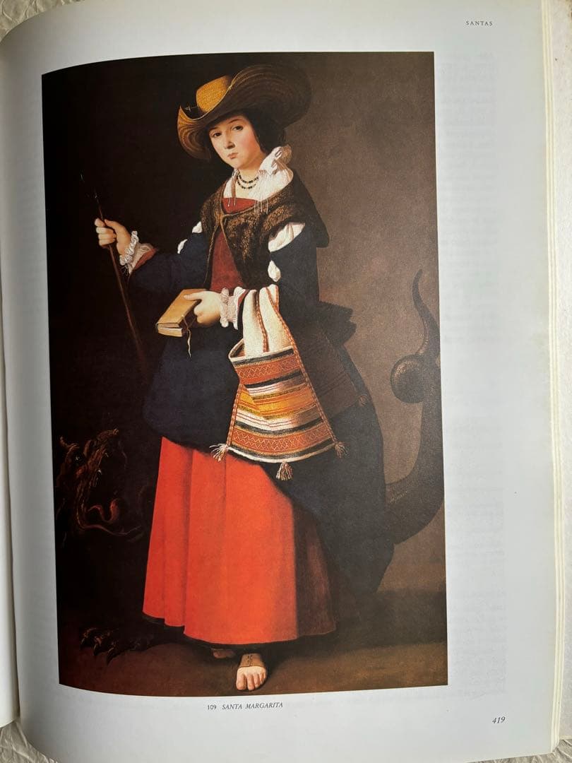 希少本　スルバラン特別展　Zurbaran　図録　大型本　プラド美術館