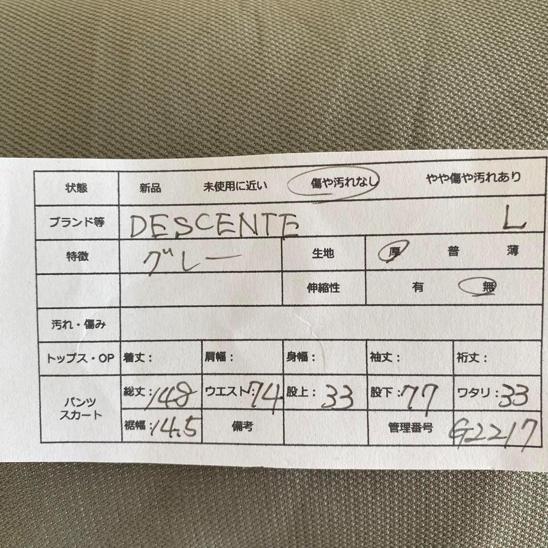 【デサント/DESCENTE】スキーウェア　上下セット　メンズ【L】スノーボード