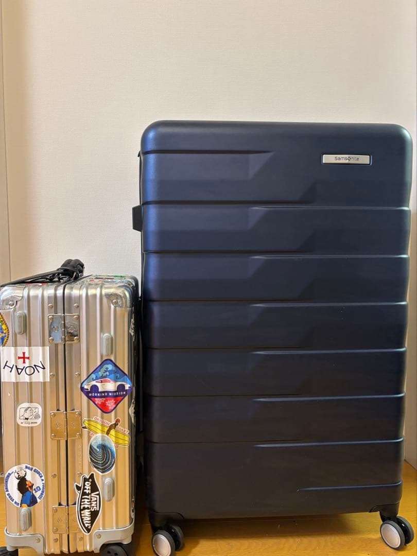 Samsonite ネイビー キャリーケース 大容量