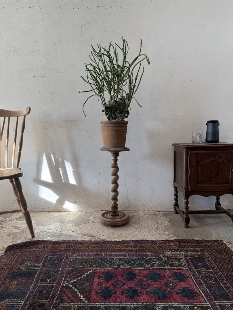 年末・年始SALE サイドテーブル　フラワースタンド　花台　剥離