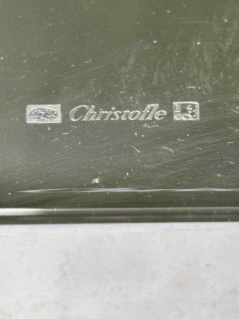 希少　クリストフル　ベルエポック　アネモネ　トレイ　美品