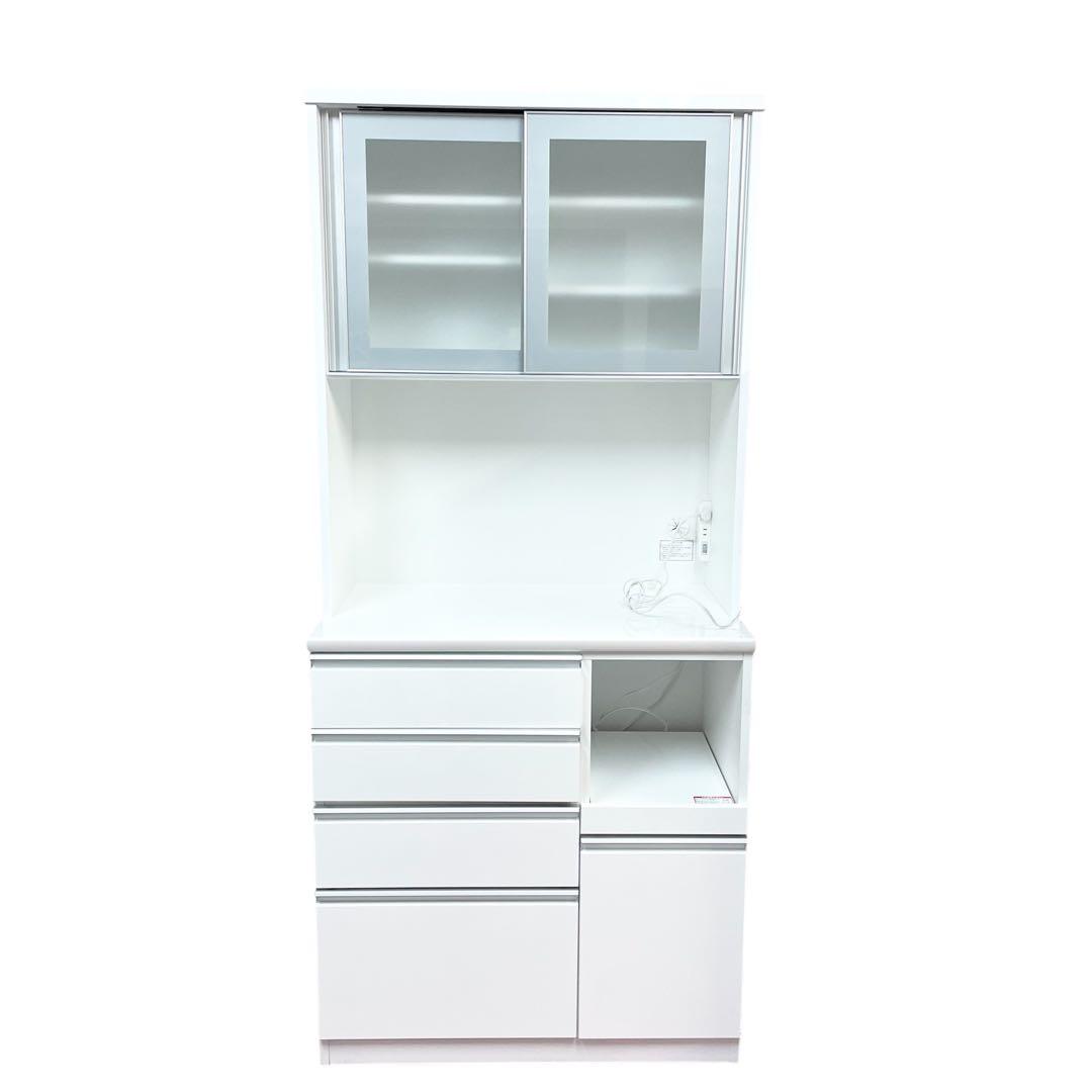 ニトリ　キッチンボード　食器棚　レジューム