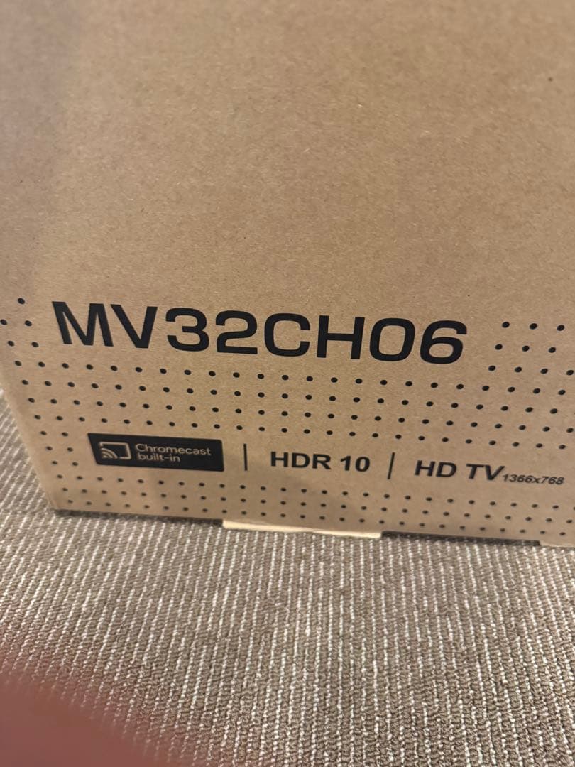 1*6様 未開封！MAXZEN 32インチ Google TV MV32CH06