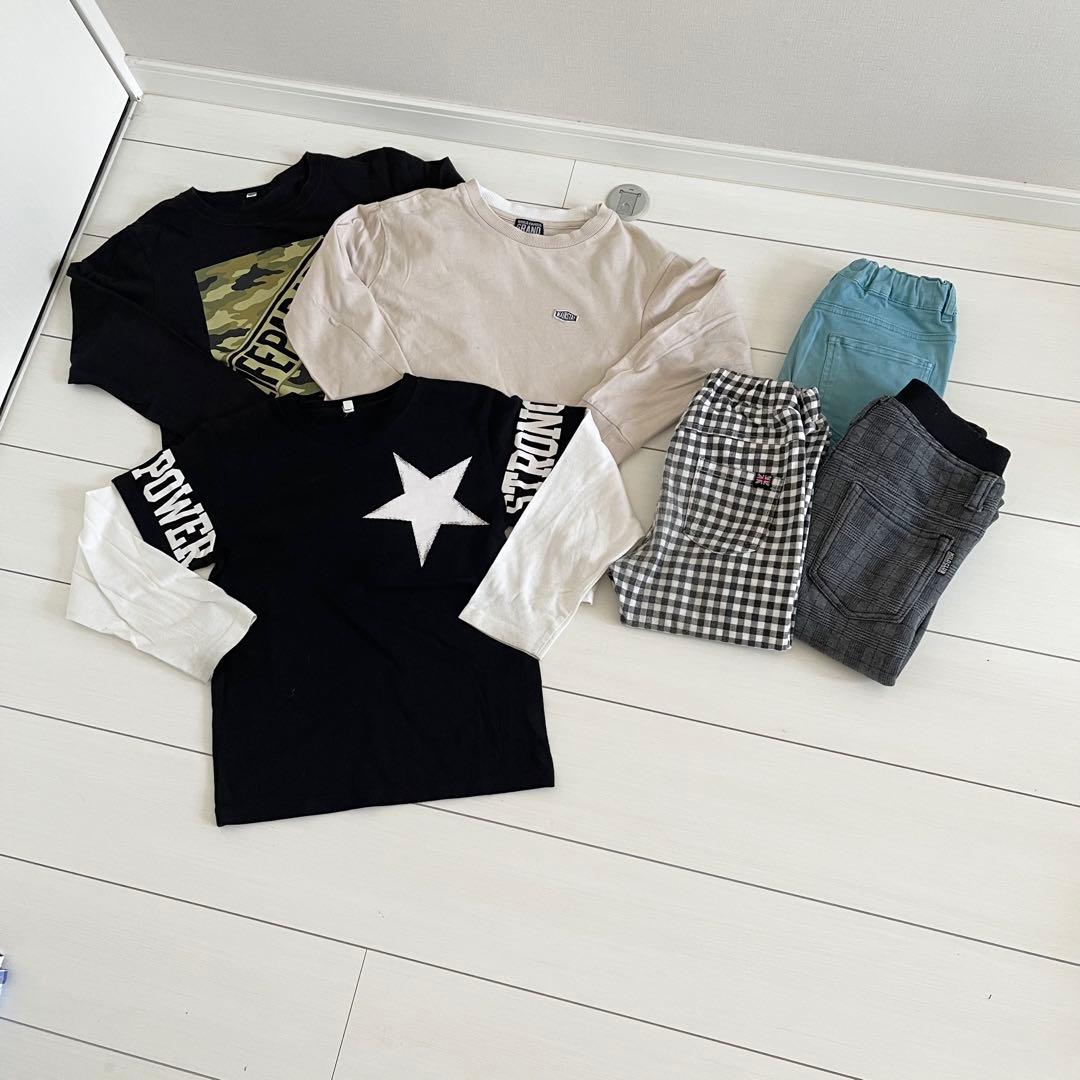 ①男の子 140 まとめ売り 52点セット 春夏秋冬