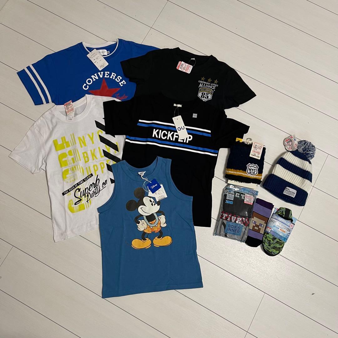 ①男の子 140 まとめ売り 52点セット 春夏秋冬