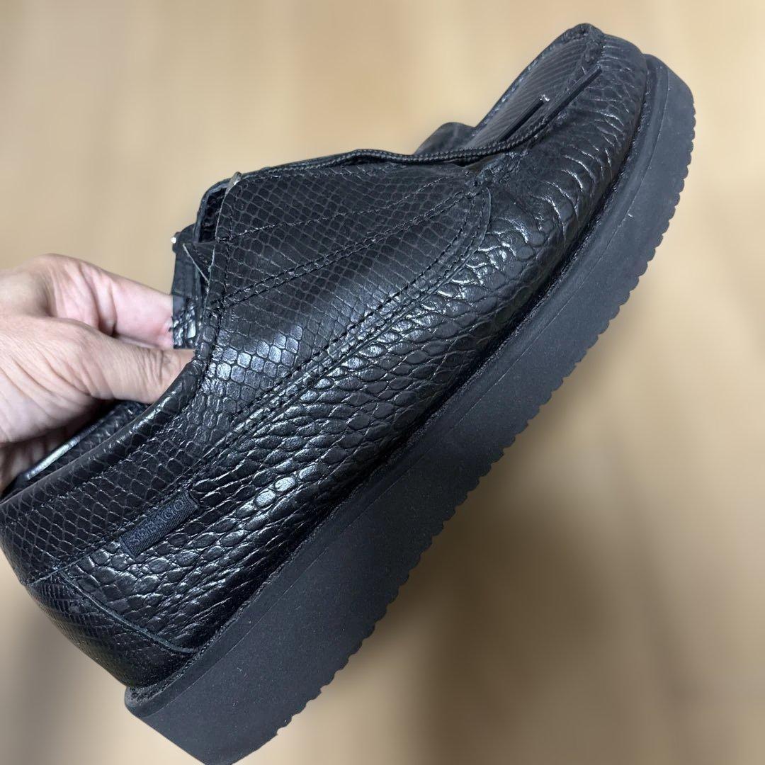 エンジニアードガーメンツ×セバゴ　シューズ　ブラック