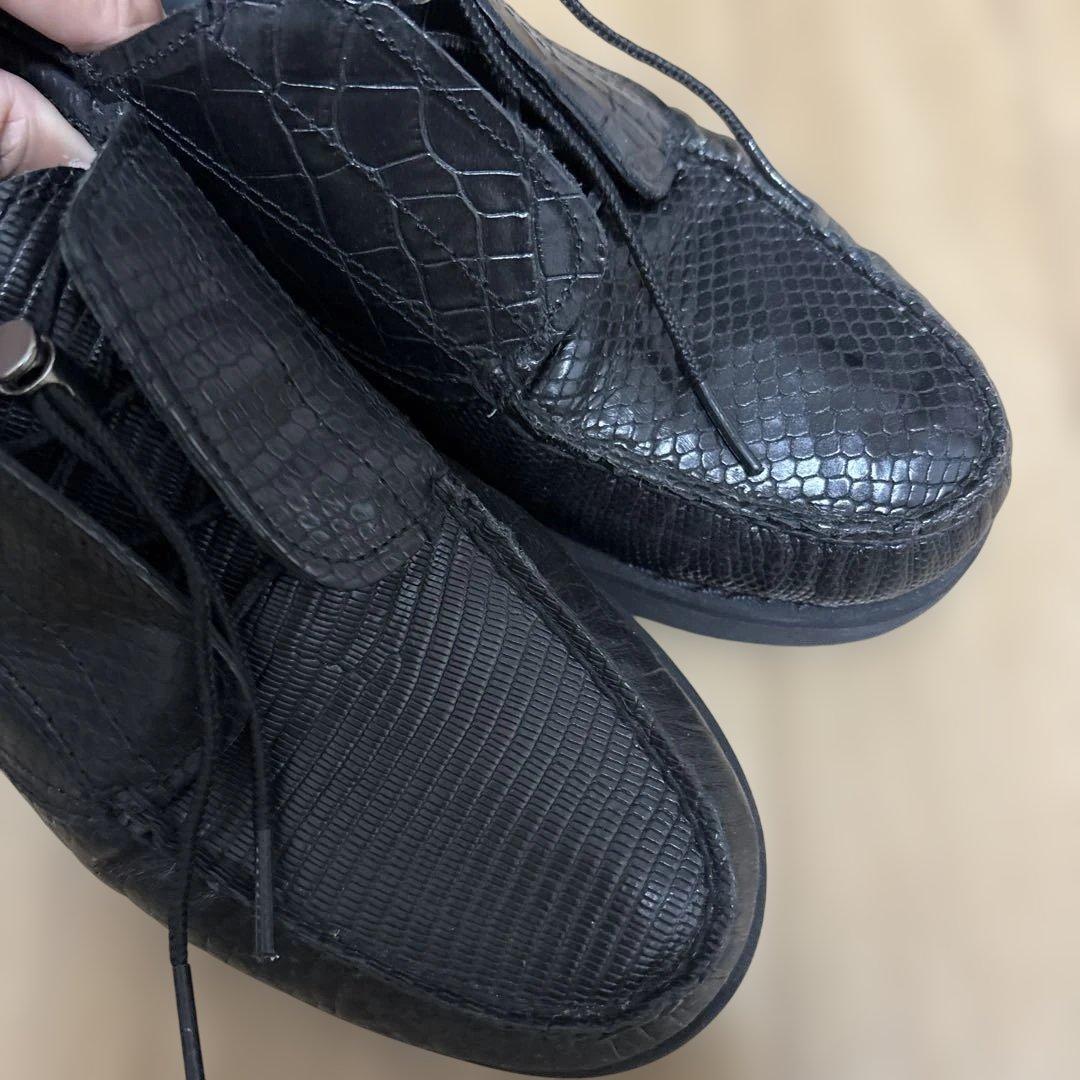 エンジニアードガーメンツ×セバゴ　シューズ　ブラック