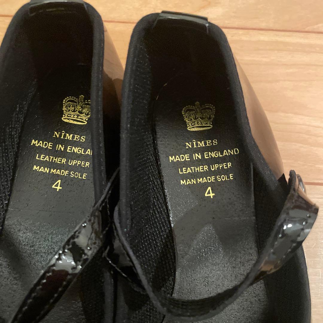 クラウン　Nimes 別注　エナメル　ストラップシューズ　crown